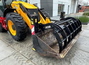 รถตักล้อยาง JCB สีเหลือง มือสอง เครื่องจักรก่อสร้าง เครื่องยนต์ เกียร์ ปั๊ม น้ำหนัก 7702 กก. แหล่งกำเนิดอันฮุย 0-2000 ชั่วโมง พร้อมวิดีโอ - Product Image 5