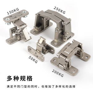 Heavy Duty Stone Door Hinge Stainless Steel 180 Degree Adjustable For Fire Doors - Product Image 5
