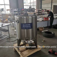 Pasteurisateur de lait industriel à petite échelle 100L 500L, réservoir de pasteurisation du lait, machine à fabriquer du yaourt