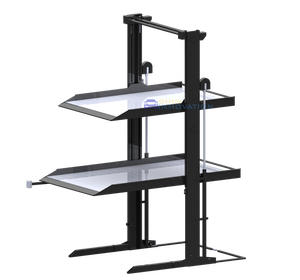 É<span class=keywords><strong>l</strong></span>évateurs <span class=keywords><strong>de</strong></span> <span class=keywords><strong>garage</strong></span> automobiles à 2 poteaux et 3 niveaux, solution <span class=keywords><strong>de</strong></span> stationnement pour trois voitures à usage domestique - Product Image 5