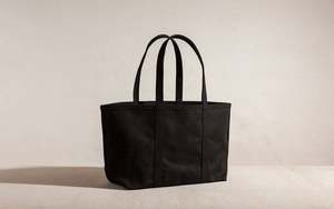 Sac fourre-tout en toile de coton épais avec poches intérieures et extérieures, sacs en coton uni de couleur et de taille personnalisées - Product Image 3