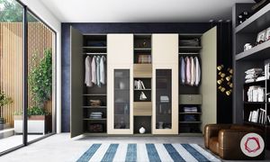 <span class=keywords><strong>Armario</strong></span> Modular Moderno de Acero Inoxidable <span class=keywords><strong>Blanco</strong></span> Personalizado para Dormitorio, Apartamento y Sala de Estar, Muebles para el Hogar Resistentes al Agua - Product Image 4