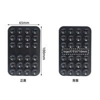 Funda y Soporte para Teléfono Móvil Octobuddy de Silicona Adhesiva de Doble Cara, Plegable, Flexible y Gruesa, con 24 Puntos de Succión y Logotipo Personalizado
