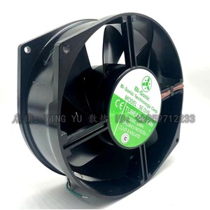 Ventilateur axial Bi-Sonic 5E-DVB 115V-230V double tension, fabriqué à Taïwan, ventilateur de conduit - Product Image 1