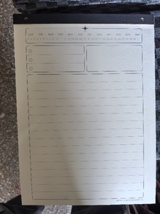 Portafolio de Negocios Personalizado de Cuero PU a Cuadros, Carpeta con Bloc de Notas Legal para Mujer |   Tamaño Carta Legal A4 |   Carpeta de Trabajo - Product Image 6