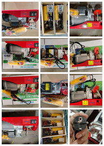 รอกไฟฟ้าขนาดเล็ก200กก. 300กก. 500กก. เชือกลวด PA 110V 220V สภาพใหม่ยกโลหะรอกมอเตอร์ตลับลูกปืนเกียร์ - Product Image 5