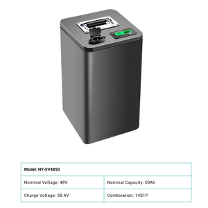 Nhà Máy Giá OEM ODM Lớp Một Thương hiệu Mới không thấm nước <span class=keywords><strong>48V</strong></span> 50Ah 2400wh Pin <span class=keywords><strong>Lithium</strong></span> ion cho Ebike E-Scooter - Product Image 2