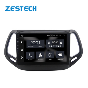 Lettore Multimediale per Auto Android 12 da 10.1\" PX5 PX6 con GPS per <span class=keywords><strong>JEEP</strong></span> <span class=keywords><strong>Compass</strong></span> <span class=keywords><strong>2017</strong></span>, Stereo Auto con Wifi, DVR, USB e GPS - Product Image 1