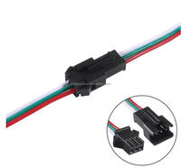 Terminal Soket Konektor JST SM Kustom 2pin 3pin 4pin 5pin 6pin Male Female Kabel Kawat Aksesoris Penerangan
