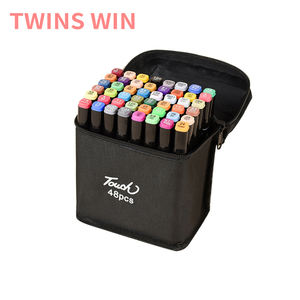 Set di Pennarelli Professionali per Disegno e Pittura, Asciugatura Rapida, Resistenti allo Sbiadimento, a Doppia Punta, Permanenti, a Vernice Acrilica - Product Image 1