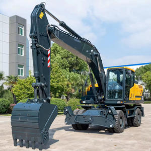 Macchinario del produttore 21ton scavatore HW210 escavatore a ruote - Product Image 2