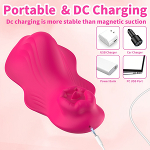 Pink Silicone Wearable <b>Vibrator</b> With App <b>Remote</b> <b>Control</b> Waterproof 7 Frequencies Non Latex Adult Stimulation Female Device - Product Image 3