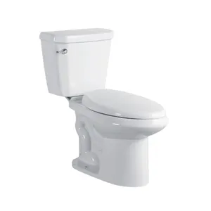 Seramik Wc seti yavaş yavaş klozet kapağı iki parçalı tuvalet orta doğu standart ucuz iki parçalı tuvalet