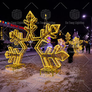 Large Christmas Arch Decoration Light for Outdoor Festivals City Streets and Holiday Celebration Areas - Product Image 2