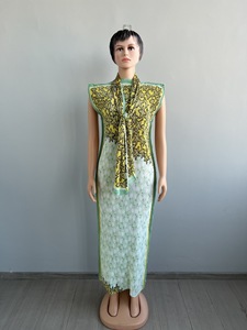 Abito Elegante in Poliestere Elasticizzato con Stampa Plissettata Miyake, Stile Europeo, Disponibile in Varie Taglie - Product Image 6