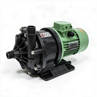 Pompe chimique horizontale industrielle en plastique K AMX-221FGACV-B 0,75 KW 0,5 pouce, pompe électrique magnétique 80 L/min 220/380V