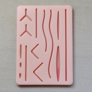 Phẫu thuật khâu công cụ Kit thực hành đào tạo gói Silicone mô phỏng với vết thương da sinh viên y tế sử dụng công cụ giảng dạy - Product Image 5