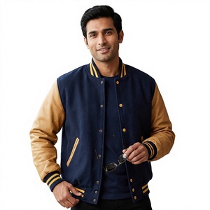 Vestes personnalisées, veste bomber de baseball avec patchwork personnalisé pour hommes, veste de baseball en satin, veste universitaire personnalisée pour équipe - Product Image 1