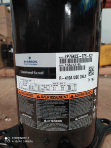 Compressor Scroll Copeland R410A ZP76KCE-TFD-130/250/522 ZP76KCE-TFD-830 ZP76KCE-TFD-950 ZP76KCE-TF5-622/830/950 ZP76KCE-TF7 TFE - Product Image 4