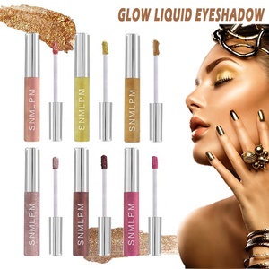<span class=keywords><strong>Sombra</strong></span> de Ojos Líquida con Brillo de Marca Privada SNMLPM, 6 Colores, Alta Calidad, Brillo Intenso, <span class=keywords><strong>Sombra</strong></span> de Ojos con Destellos de Diamante - Product Image 6