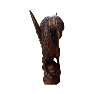 100% artigianato di bambù e legno Premium aquila intagliata a mano - Product Image 1