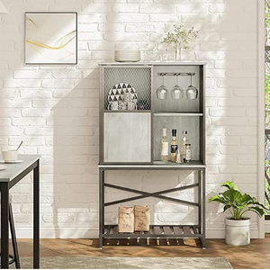 Cross-border best-selling wine racks, living room furniture storage racks, bookshelves, cabinets, <b>tabletop</b> shelves, and tiered - Product Image 3