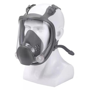 Masker <span class=keywords><strong>Gas</strong></span> elektrik, Blower elektrik, wajah penuh, masker <span class=keywords><strong>Gas</strong></span> silikon, Respirator PAPR, masker Respirator pemurni udara - Product Image 2
