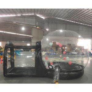 Globo comercial Casa de burbujas de rebote inflable 10 pies 3M cúpula transparente salto Castillo bola Pit soplador tienda para fiesta Renta - Product Image 4