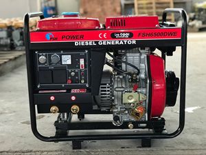 เครื่องเชื่อม6500DE 5KVA โครงแบบเปิดและเครื่องกำเนิดไฟฟ้า6500DE เครื่องกำเนิดไฟฟ้า - Product Image 4