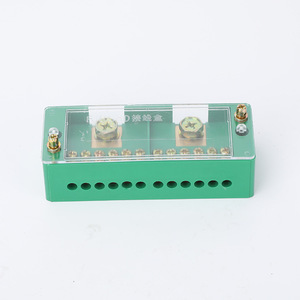 กล่องรวมสัญญาณกวนหยาง FJ6 แบบ 12 ช่อง IP44 กล่องจ่ายไฟ กล่องเทอร์มินัลสีเขียว - Product Image 2