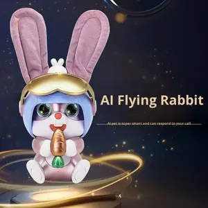 Robot de Compañía Inteligente con IA, Conejo Volador, Juguete para Niños, ABS y Metal, con Wi-Fi, para Educación Temprana - Product Image 5