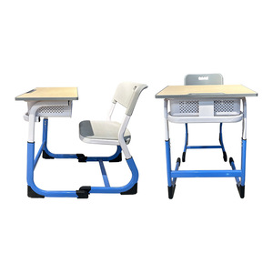 Escritorios y Sillas Escolares Masao de Acero Laminado en Frío, Mobiliario Escolar para Estudiantes de Primaria, Secundaria y Jardín de Niños - Product Image 1