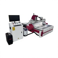 Machine de nettoyage laser à fibre pour tôles de grand format 1300*2500mm, à impulsions automatiques, pour bois et pierre, nouvelle, personnalisée