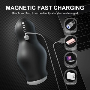 Envío Rápido desde Almacén en EE. UU., Dispositivo de Masaje Vibratorio con Ventosa Automática para Avión, Estimulador de Glande, <span class=keywords><strong>Masturbador</strong></span> <span class=keywords><strong>Masculino</strong></span> para Adultos - Product Image 2