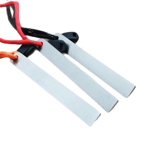 Allume-feu en acier inoxydable, lame de 13 pouces, outil de survie en plein air, tige de magnésium coupe-vent pour le camping et la randonnée - Product Image 1