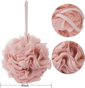 Esponjas exfoliantes suaves para el cuerpo, bolas de baño, esponjas de lufa, cepillos de limpieza de nailon, esponjas de ducha, cepillos exfoliantes para el baño, bolas de esponja suaves para el baño - Product Image 3