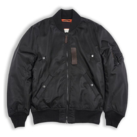Manteau coupe-vent classique OEM vente en gros veste de bombardier vierge personnalisée