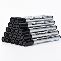 Marqueurs pour tableau blanc BonVada, encre colorée à faible odeur, 10 stylos/boîte, emballage personnalisé pour écrire sur miroir/verre