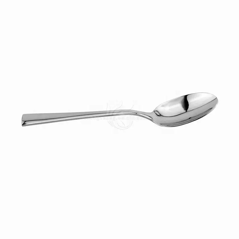 Flatware gương đánh bóng thép không gỉ phục vụ muỗng tự chọn tiệc phục vụ thìa