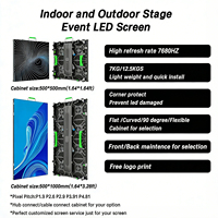 Sistema Completo de Pantalla LED P2.6/P2.9/P3.91, Paneles de 4m x 3m 500mmx500mm, 4K HDR10/HDR10+, Uso Interior/Exterior, Pared/Suelo/Techo