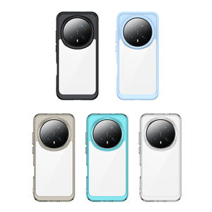 Para Honor <span class=keywords><strong>Magic</strong></span> 8 <span class=keywords><strong>Pro</strong></span> Clear Case, New Slim Anti-Scratch TPU + Acrílico 2 en 1 Funda para teléfono móvil a prueba de golpes para Honor <span class=keywords><strong>Magic</strong></span> 8 <span class=keywords><strong>Pro</strong></span> - Product Image 1