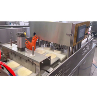 Ligne de production de machines à paratha et tongguan en acier inoxydable 304 avec contrôle PLC, fournie par l'usine chinoise