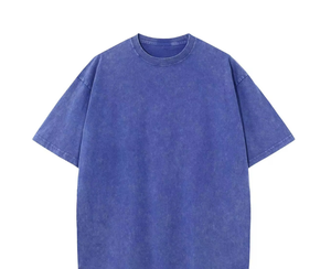 FLOWORA Wholesale Streetwear Graphic Tees Blank Tshirt Plus Size Acid Wash T-<b>Shirt</b> Custom Vintage Oversized T <b>Shirts</b> <b>Mens</b> - Product Image 4