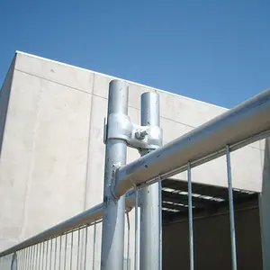 Recinzione temporanea canada australia costruzione temporanea pannelli di recinzione per cantiere base piscina morsetto
