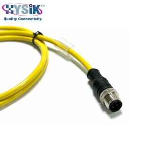 Cabo de Ramificação Circular M12 de 4 Posições (Código A) Macho para 2 Fêmeas para Sensor Fotoelétrico com Divisão em Y - Product Image 3