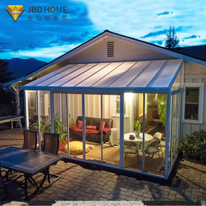Moderno Techo de Aluminio y <span class=keywords><strong>Vidrio</strong></span> Templado <span class=keywords><strong>para</strong></span> Piscina Elevada, Gazebo, Espacio Exterior <span class=keywords><strong>para</strong></span> Viviendas, CN;GUA - Product Image 2