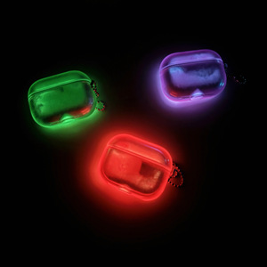 Étui pour écouteurs en plastique phosphorescent, ultra fin, protection anti-chute en PC, pour Airpods 3 2 1, très vendu - Product Image 6
