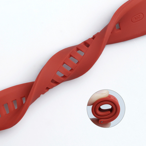 高品质硅胶表带厂家批发运动防水表带，低起订量20/22毫米2件表带 - Product Image 4