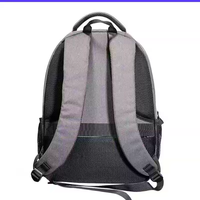 Sac à dos de marche avec ventilateur hologramme Sac à bandoulière holographique avec éclairage LED pour la publicité
