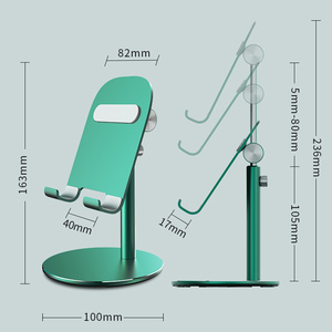 Hot Aluminium Hoge Kwaliteit Universele Desktop Mobiele Telefoon Houder Metalen Telefoon Stand Verstelbare Mobiele Telefoon Stent - Product Image 6